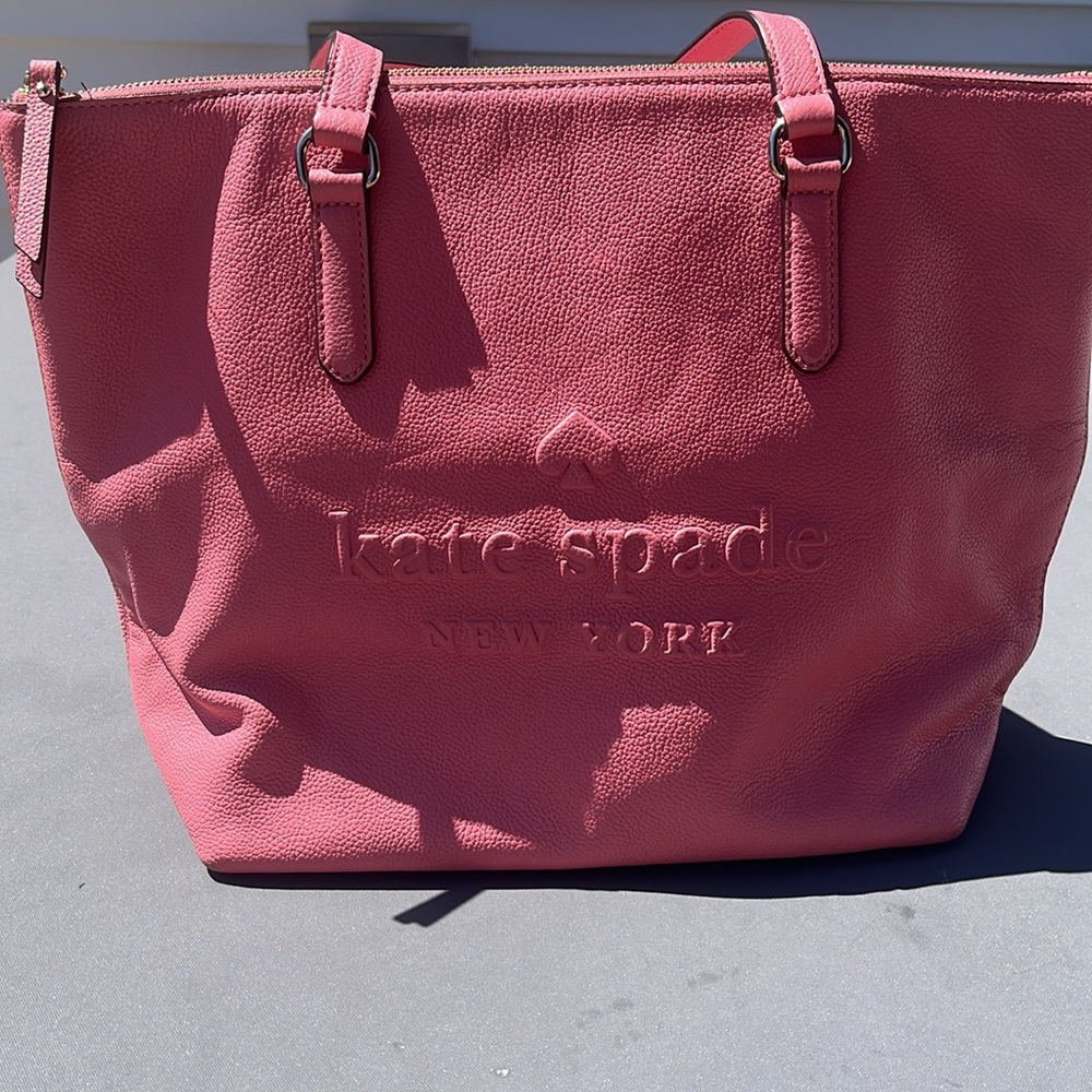Kate spade Barbie pink leather, large tote